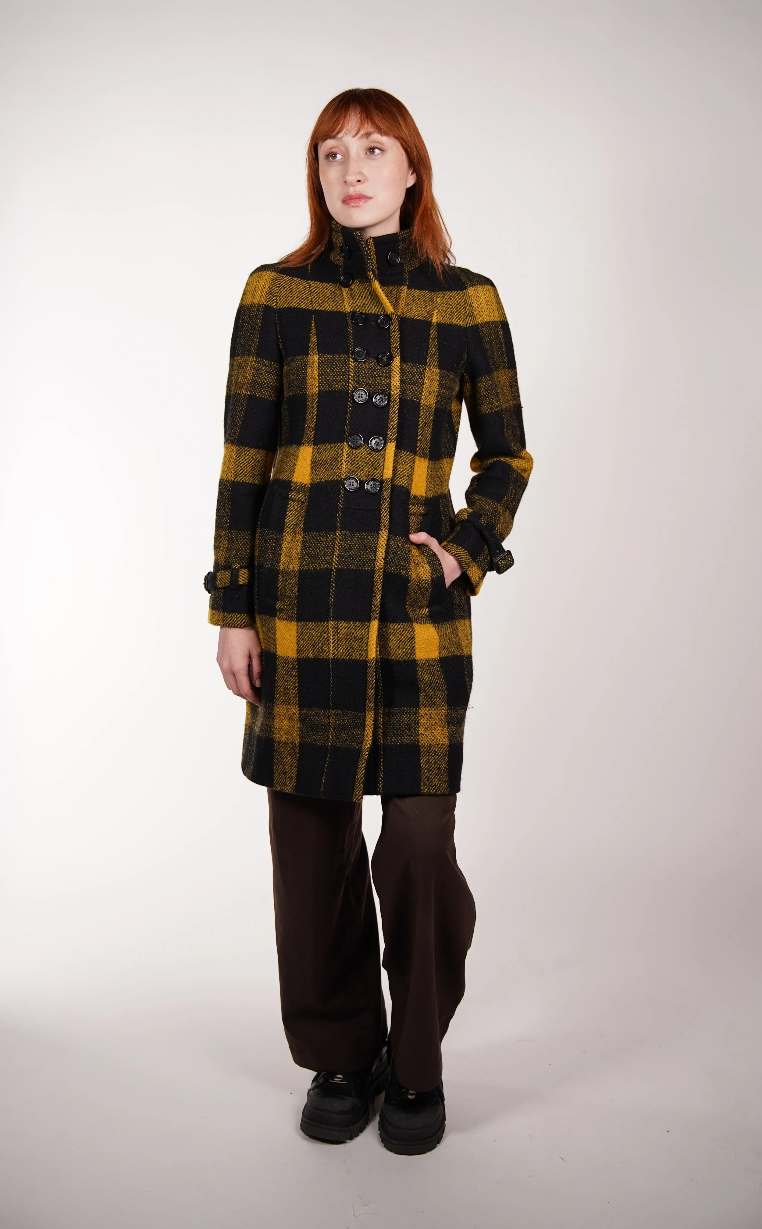 Burberry Wool Check Zip Jacket — Check It Vintage